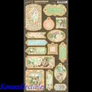 Graphic 45 Wild & Free Chipboard New! Giraffe, Elephant,