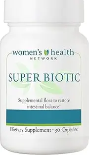 Super Biotic Probiotic Supplement for Digestive Wellness 30 capsules