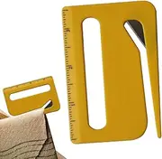 Mail Cutter for Envelopes - Package Opener Tool,Letter Opening Tool Mail Cutter for Pet Hair Knot with Pointed End, Magnifying Glass, Ruler