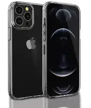 iPhone 15 Pro Max Case Clear - Shockprooff Protection with Pc Back & TPU Bumpers