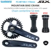 Shimano SLX FC-M7100 1x12 Speed Hollowtech II Crankset 170mm 175mm 32T 34T MTB
