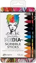 Ranger Dina Wakley Media Scribble Sticks - 2018 Release