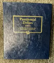 WHITMAN Presidential Dollars 2007- ALBUM 2227 No Coins