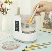 DJAPWPX-Makeup Brush Cleaner Machine, Smart Time Saving Cosmetic Brushes Cleaner Tool, High Efficient Electric Makeup Brush Cleaner, Safe Makeup Brush Cleaning Machine for Women