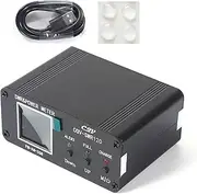 SWR & Power Meter 240 * 240 HD Display SWR Alarm Language Switch Portable Standing Wave Meter for Radio Communication