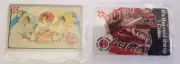 2 different $5 Coca Cola Phone Cards #'d Sprint US 1995 COKE Limited Phonecards