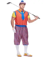 Old Time Golfer Mens Costume