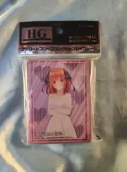 Bushiroad Quintessential Quintuplets Nino Wedding Card Sleeves *New/Sealed*