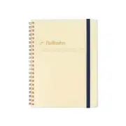 Delfonics Rollbahn Clear Spiral Bound Notebook Grid A5 Clear
