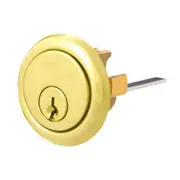 Brava Urban 6 Pin 201 Cylinder Rim Polished Brass BRU20016PBKD