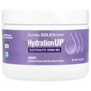 California Gold Nutrition, HydrationUP®, Electrolyte Drink Mix with Vitamin D, Calcium, Iron and Potassium, Grape, 8 oz (227 g)