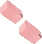 Zerodeko 2pcs Portable Wipes Warmer Wet Tissue Heater with Constant Temp Control Napkin Holder for Car and Bathroom