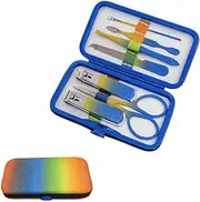 Nail Clippers Set Portable Multifunctional Home Manicure Tools with Box Travel Beauty Kit Travel Manicure Kit Nail Care Kit Nail Cutting Kit B