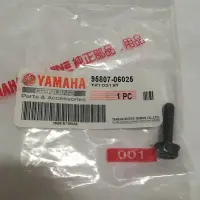 在飛比找Yahoo!奇摩拍賣優惠-山葉 YAMAHA 原廠螺絲 95807-06025