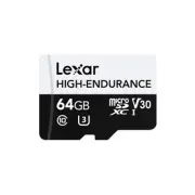 Lexar High-Endurance microSDXC™ UHS-I cards 64GB