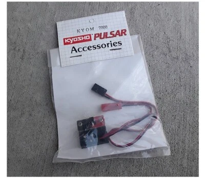 Vintage Kyosho RC Car Buggy Pulsar # 7000 Radio On/Off Harness Switch Old Stock