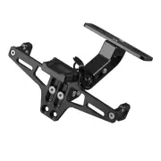 Motorcycle Telescopic Aluminum Alloy License Number Plate Frame Holder Bracket