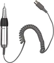 Electric Nail Drill Handpiece Nail Polisher Grinder for Nail Drill Pedicure Nail Art Tool 12V 30000Rpm Black