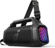 Boom 2 plus Outdoor Speaker, 140W, 2+2 Channel, Bassup 2.0, 20H, Fast Charge, IP