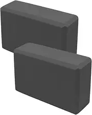 Yoga Blocks, 2 x Exercise Blocks for Training, Non-Slip EVA Foam Wedge Balls, Tool for Beginners, Advanced Home Sports, Training Meditation Handstand, Hot Yoga Hot
