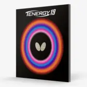 Butterfly Tenergy 19 Table Tennis Rubber 2.1mm Red/Black - Made in Japan