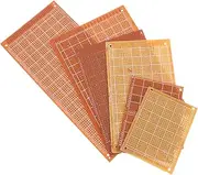 TOKIDNY Multi-purpose Electronic Circuit Boards 32pcs Single Sided Pcb Diy Soldering Breadboard Versatile Protoboard Circuit Experiment Boards Pcb