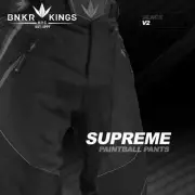 BunkerKings Supreme Pants Black Pants 2XL