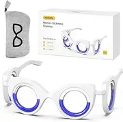 NEOISM Motion Sickness Glasses Car Sickness Glasses Relieve Carsickness Airsickness Seasickness Portable Anti Nausea Car Sick Glasses Adults or Kids