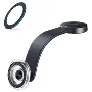 A2C MagSafe Car Mount with Metal Ring Sticker, Genuine Dashboard Windshield Ultra Strong Magnetic 360° Rotatable Phone Holder for Universal
