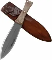 Condor African Bush Knife Fixed 7.125" Carbon Steel Micarta Handles 62709