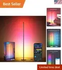 RGBIC Floor Lamp, LED Corner Lamp Works with Alexa, Smart Modern Floor Lamp w...
