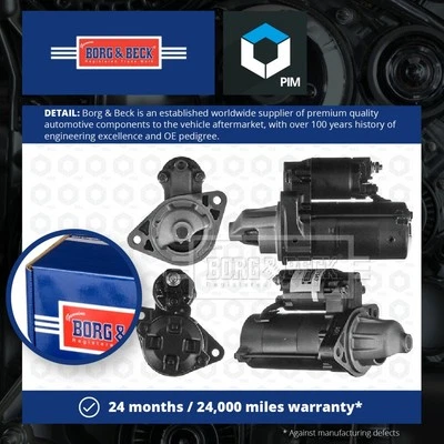 Starter Motor fits SUZUKI SWIFT AZG 413D 1.3D 2011 on B&B 3110080G00 Quality New