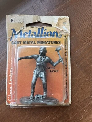 Metallions Black Hawk metal die cast