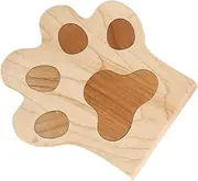 Coffee Cup Coaster | Cat Claw Shape Wooden Coasters Mat - Kitchen Accessories Counter Coaster Pad for Coffee Bar, Tabletop, Or Kitchen
