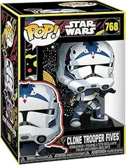 FUNKO POP! Star Wars: Clone Wars - Fives, Retro