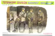 Dragon 1/35 Totenkopf Division Budapest 1945 Soldier Figures #6307