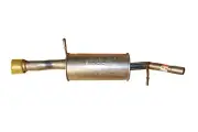 Muffler Exhaust With Chrome-Aperture for Peugeot 207 1.6 HDI Bosal 190-087 (for: Peugeot)