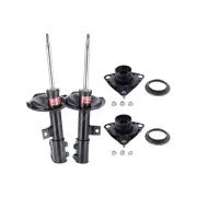 2 Front KYB Shock Absorbers + Strut Top Mount Kit for Hyundai i30cw i30 FD 07-13