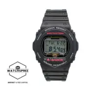 Casio G-Shock Back-to-original-basics theme Black Resin Band Watch DW-5750E-1D