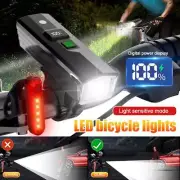 Ultra-Bright LED Bike Light Bicycle Lamp Head Torch USB Rechargeable Headlight