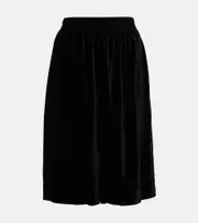 [Chloe] Chloé Velvet Bermuda shorts AU 16 black