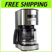 Kenmore 12 Cup Programmable Coffee Maker with Aroma Control & Digital Display