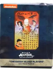 Nickelodeon Avatar Last Airbender 500 Piece Puzzle The Ember Island Players New