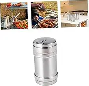 VINTORKY 1 PC Rotatable Adjustable Stainless Steel Spice Shaker Multi Seasoning Can for Salt Sugar Pepper Kitchen Condiment Container