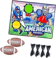 Perfeclan Toss Target Games, Throwing Target Toys, Kids Adults Educational Toy, Passing Target Game Sticky Goal for Lawn Garden, Party