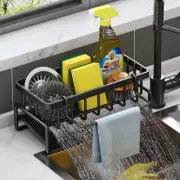 Hobychild Kitchen Sink Caddy Sponge Holder for Kitchen Soap Dish Holder for C...