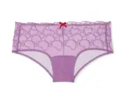 S Victoria's Secret VS Cheeky Picot Mesh Trim Dream Angels Thong Bikini Panties
