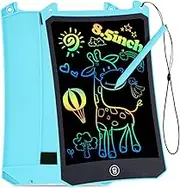 EooCoo Gifts for Girls Boys, Writing Tablet for Kids, 8.5 inch Toddler Travel Essentials, Drawing Board No Mess Colouring Book for Toddlers, Kids Toys in Car, Educational Learning Toys