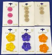 LaMode Fashion Button Sets *NEW* ['OLD' Stock]