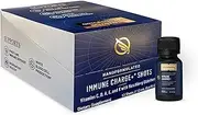 Quicksilver Scientific Immune Charge+ - Portable Wellness Shots with Elderberry, Vitamin C, E, K1, K2, 10,000 IU Vitamin D for Optimal Immune System Support (12 Single Serving Shots)